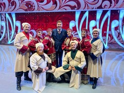 Астраханский ансамбль «Казаченька» выступил на гала-концерте «Песни русского мира»