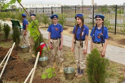 Губернатор Астраханской области заложил «Сад Памяти» в селе Бахтемир