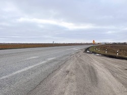 В Астраханской области ремонтируют подъезд от трассы Три Протока – Яксатово к облцентру