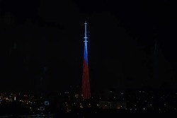 В День Героев телебашня в Астрахани окрасится в цвета триколора