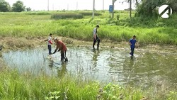 Астраханские школьники помогают малькам добраться до большой воды