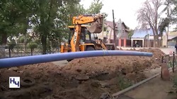 На улице Агрономической в Астрахани завершается ремонт водопровода