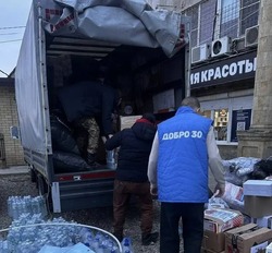 Астраханские добровольцы доставили новогодний гуманитарный груз на СВО