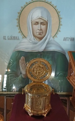 В Астрахань прибыл ковчег с мощами святой блаженной Матроны Московской