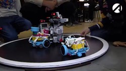 В Астрахани прошёл детский турнир по робототехнике