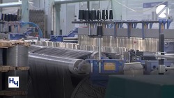 На астраханском заводе геосинтетики запустили новые станки