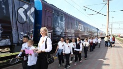 «Поезд Победы» в Астрахани посетили более 4700 человек