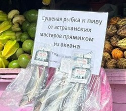 На Шри-Ланке продают рыбу от астраханских мастеров