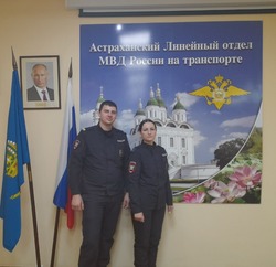 Астраханские полицейские спасли мужчину от гибели