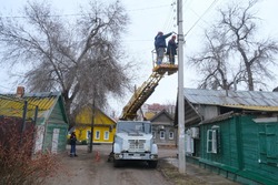 Освещение улиц Астрахани продолжают улучшать