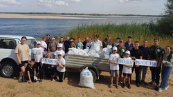 Астраханцы очистили от мусора более 320 км берегов