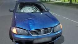 В Астрахани водитель совершил наезд на пешехода