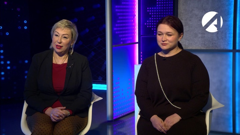 Ольга Тартаковская и Заира Сафрыгина