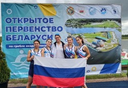 Астраханка завоевала серебро открытого первенства Беларуси по гребле