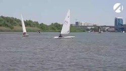 В Астрахани проходит первенство области по парусному спорту