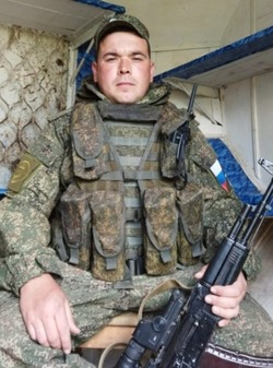 Астраханского бойца наградили медалью ордена «За заслуги перед Отечеством»