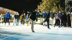 Астраханские студенты отметили свой праздник на ледовой площадке в кремле