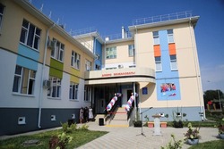 Губернатор Астраханской области открыл новый детсад в посёлке Янго-Аул