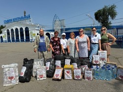 Астраханские добровольцы в 49-й раз доставили гумпомощь бойцам СВО