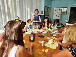 Юные астраханцы заговорили на «языке птиц» в музее Хлебникова