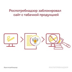 Астраханский Роспотребнадзор заблокировал сайт по продаже табака