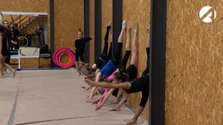 Астраханские гимнастки готовятся к областным соревнованиям