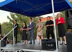 Астраханские автоклубы подарили праздник жителям отдалённых районов