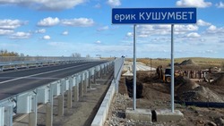 В Астраханской области выполнено 95 % ремонтных работ на мосту через ерик Кушумбет