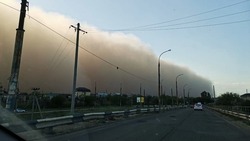 МЧС прогнозирует в Астраханской области пыльную бурю