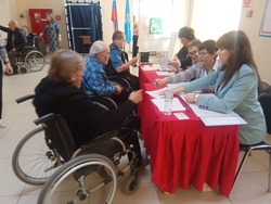 На выборах в Астраханской области создана доступная среда для людей с ОВЗ