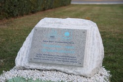 Заложен камень на место установки стелы «Астрахань — город трудовой доблести»