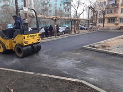 В Советском районе Астрахани завершили ремонт дворов