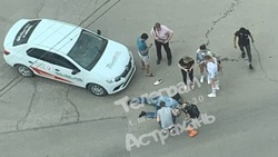 В Астрахани таксист сбил пенсионера