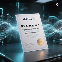 RT.DataLake получил сертификат ФСТЭК четвёртого уровня