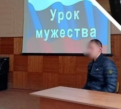Астраханский боец провёл урок мужества в филиале АГАСУ