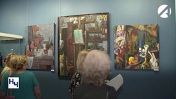 В Астрахани открылась выставка московского художника