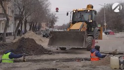 В центре Астрахани уже обновили около километра ливнёвки