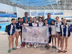 Впервые юные астраханки стали призерами Первенства России по водному поло
