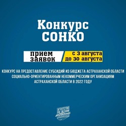 Астраханским социально ориентированным некоммерческим организациям предоставят субсидии