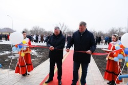 Астраханский губернатор посетил открытие новых яслей-сада