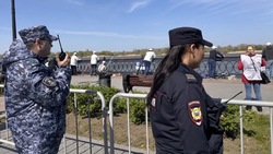 Астраханские росгвардейцы совместно с силовиками  обеспечили безопасность весенних праздников