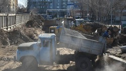 В Астрахани приступили к преображению Комсомольской набережной