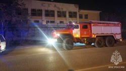 В Ленинском районе Астрахани произошёл крупный пожар