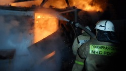В Астраханской области искра подожгла дом