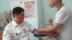 В Астраханской области сотрудники ГИБДД присоединились к мероприятиям, посвященным Дню донора