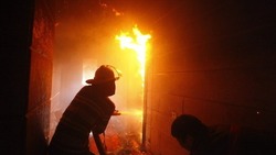При пожаре в Трусовском районе пострадала астраханка 