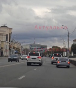 Астраханцев оштрафуют за опасные манёвры на дороге