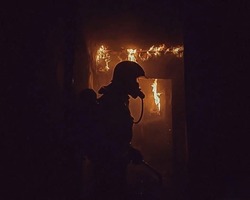 Причиной пожара в Ленинском районе Астрахани стал поджог 