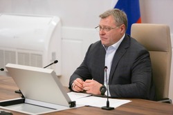 Астраханский губернатор принял участие в пресс-конференции ТАСС