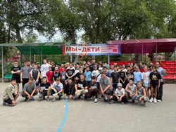 Участники программы «Победоносец» провели встречу с юными астраханскими патриотами